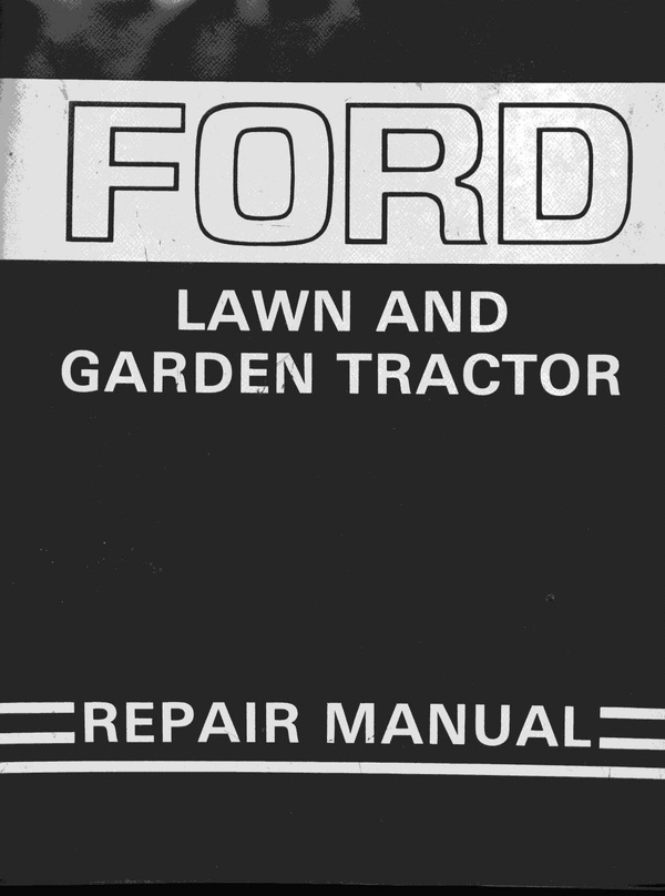 Product picture Ford Lawn & Garden Tractor LGT 100 120 125 145 165 195 WSM
