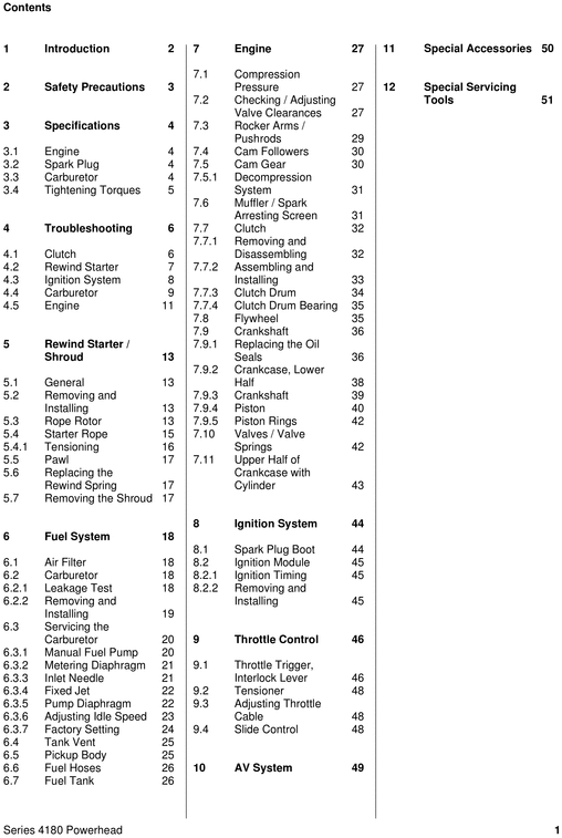 Product picture Stihl Series 4180 Powerhead Workshop Service Repair Manual 